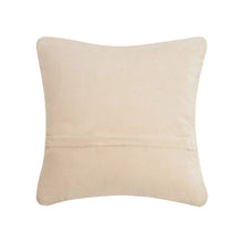 Load image into Gallery viewer, solid cream-colored velvet backing
