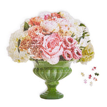 Load image into Gallery viewer, Fancy Floral Jigsaw Puzzle
