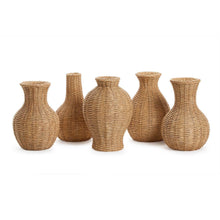 Load image into Gallery viewer, Natural Beauties Basket Weave Decorative Vases
