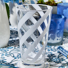 Load image into Gallery viewer, Interlaced Opaque Tumbler in white
