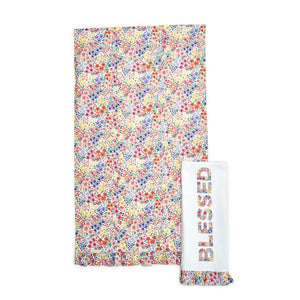 Blooms Set of 2 Floral Pattern Dish Towels