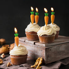 Load image into Gallery viewer, Garden Party Carrot Candles - Set of 6
