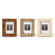 three photo frames