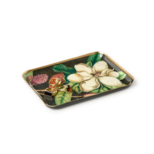 Load image into Gallery viewer, Magnolia Vintage Floral Print Metal Tray
