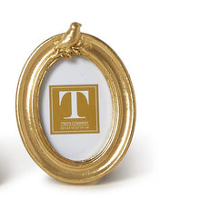 Load image into Gallery viewer, Gold Bird Photo Frames oval
