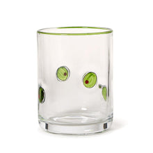 Load image into Gallery viewer, Martini Olive Double Old Fashion Glass
