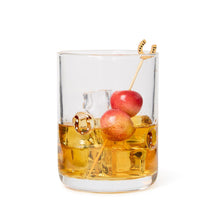 Load image into Gallery viewer, Horseshoe Double Old Fashion Glass with drink
