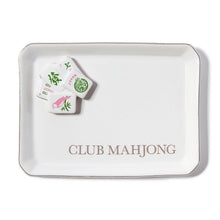 Load image into Gallery viewer, Mahjong Iconic Trinket / Desk Tray - Club Mahjong with the text Club Mahjong
