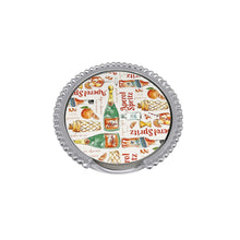 Load image into Gallery viewer, Orange and Aperol Spritz Beaded Coaster Set
