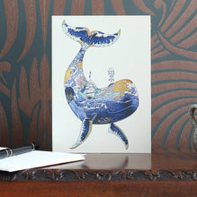 Load image into Gallery viewer, Whale Greeting Card
