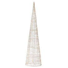 Load image into Gallery viewer, Electric LED Silver Cone Trees
