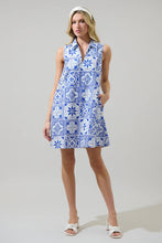 Load image into Gallery viewer, Arbor Floral Lexya Collared Shift Mini Dress
