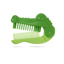 Load image into Gallery viewer, Repstyle Folding Comb and Brush Crocodile
