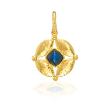 Load image into Gallery viewer, Capucine de Wulf Double Sided Pendant showing Blue Labradorite
