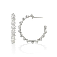 Load image into Gallery viewer, Capucine de Wulf Berry Icon Medium Hoop Earrings
