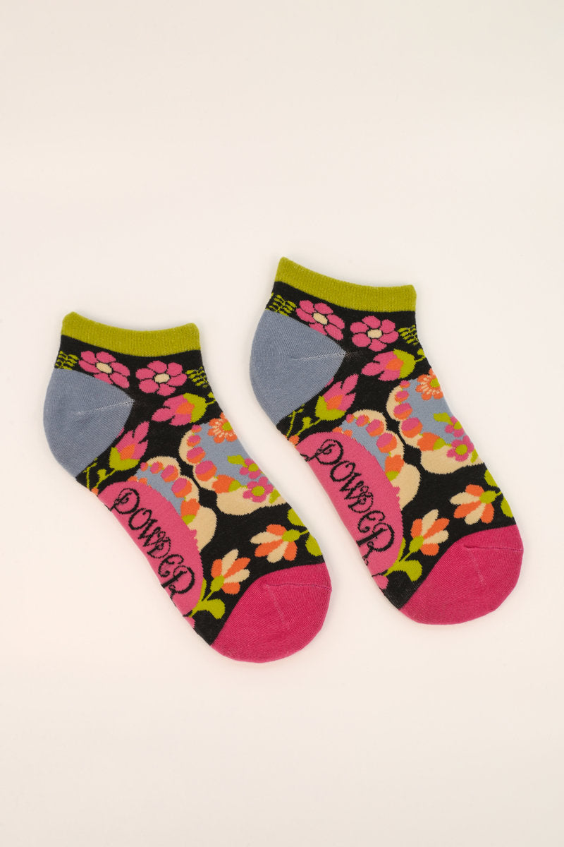 Scandinavian Flora Trainer Socks