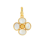 Capucine de Wulf Berry Clover Double Sided Pendant - Mother of Pearl