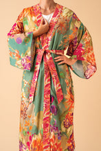 Load image into Gallery viewer, Birds and Blooms Kimono Gown - Sage
