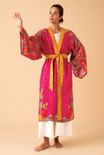 Load image into Gallery viewer, Enchanted Evening Doe Kimono Gown - Fuchsia
