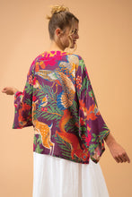 Load image into Gallery viewer, Winter Wonderland Kimono Jacket - Damson Mix
