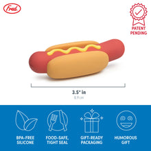 Load image into Gallery viewer, Wine Wiener - Hot Dog Bottle Stopper

