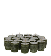 Load image into Gallery viewer, Timber® Votives, 20 pieces, Hunting Green
