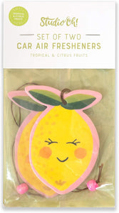 Citrus Bliss Car Air Fresheners (2-Pack)