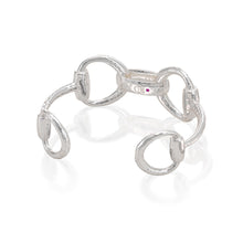 Load image into Gallery viewer, Capucine de Wulf Equestrian Snaffle Bit Link Cuff Bracelet
