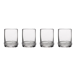 Juliska Dean Double Old Fashioned Glass Set/4