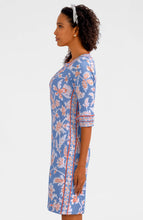 Load image into Gallery viewer, Gretchen Scott Designs Split Neck Dress - Stunning Stippling
