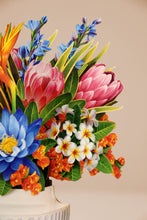 Load image into Gallery viewer, FreshCut Paper Mini Tropical Paradise Pop-Up Greeting Card
