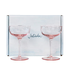 Load image into Gallery viewer, Juliska Puro Cocktail Coupe Glasses Set of 2
