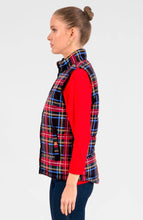 Load image into Gallery viewer, Gretchen Scott Designs Puffer Vest - Duke Of York - Black Multi
