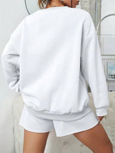 Load image into Gallery viewer, back of the two piece set, solid white
