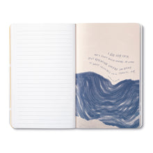 Load image into Gallery viewer, writing prompt illustration and text set next to lined page 
