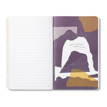 Load image into Gallery viewer, writing prompt illustration and text set next to lined page 
