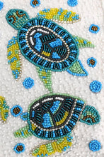 Load image into Gallery viewer, close up of beaded sea turtles
