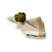 Load image into Gallery viewer, Velvet Pumpkin Napkin Ring Single
