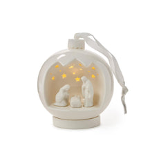 Load image into Gallery viewer, Nativity Scene Light-Up Keepsake Ornament
