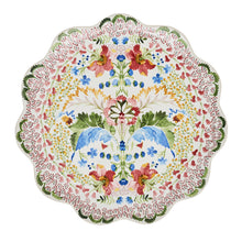Load image into Gallery viewer, Juliska Sofia Dinner Plate - Multi scallop plate with colorful floral pattern
