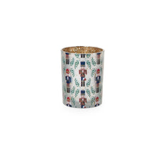 Load image into Gallery viewer, large Nutcracker Tealight Candleholders with gold interior 
