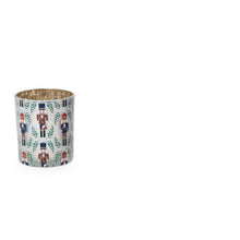 Load image into Gallery viewer, Medium Nutcracker Tealight Candleholders with gold interior 
