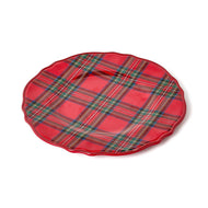 Tartan Traditions Melamine Dinner Plates - Set of 4