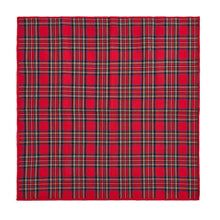 Load image into Gallery viewer, Tartan Traditions Cloth Napkin open showing plaid 
