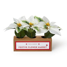 Load image into Gallery viewer, Festive Flower Market Set of 3 Poinsettias
