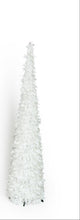 Load image into Gallery viewer, Tinsel and Holly Collapsible Trees - Set of 3
