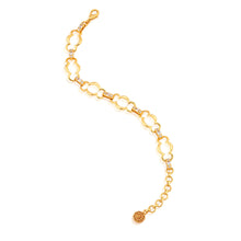 Load image into Gallery viewer, Capucine de Wulf Maharani Grande Chain Bracelet shown to curve 
