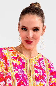 Gretchen Scott Designs Border Dress - Flora