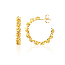 Load image into Gallery viewer, Capucine de Wulf Icon Small Hoop Earrings - Gold
