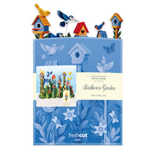 Load image into Gallery viewer, FreshCut Paper Birdhouse Garden Pop-Up Greeting Card
